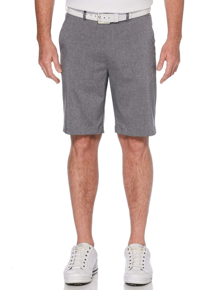 Big & Tall Flat Front Heather Golf Short With Active Waistband