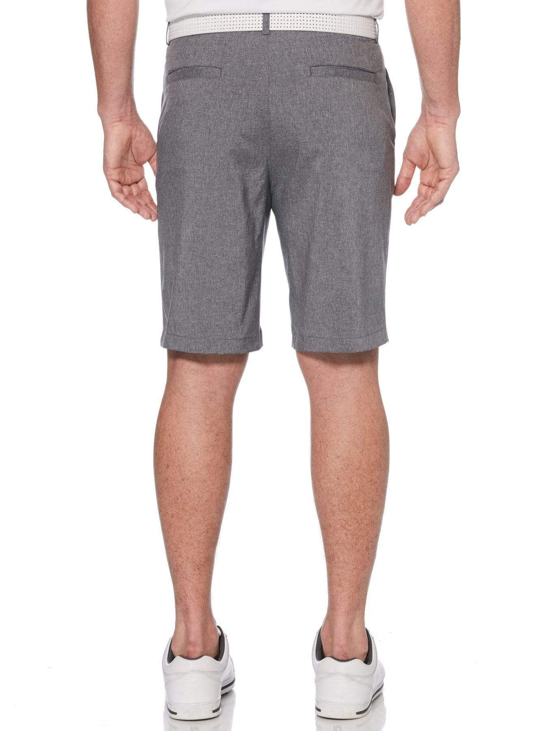 Big & Tall Flat Front Heather Golf Short With Active Waistband
