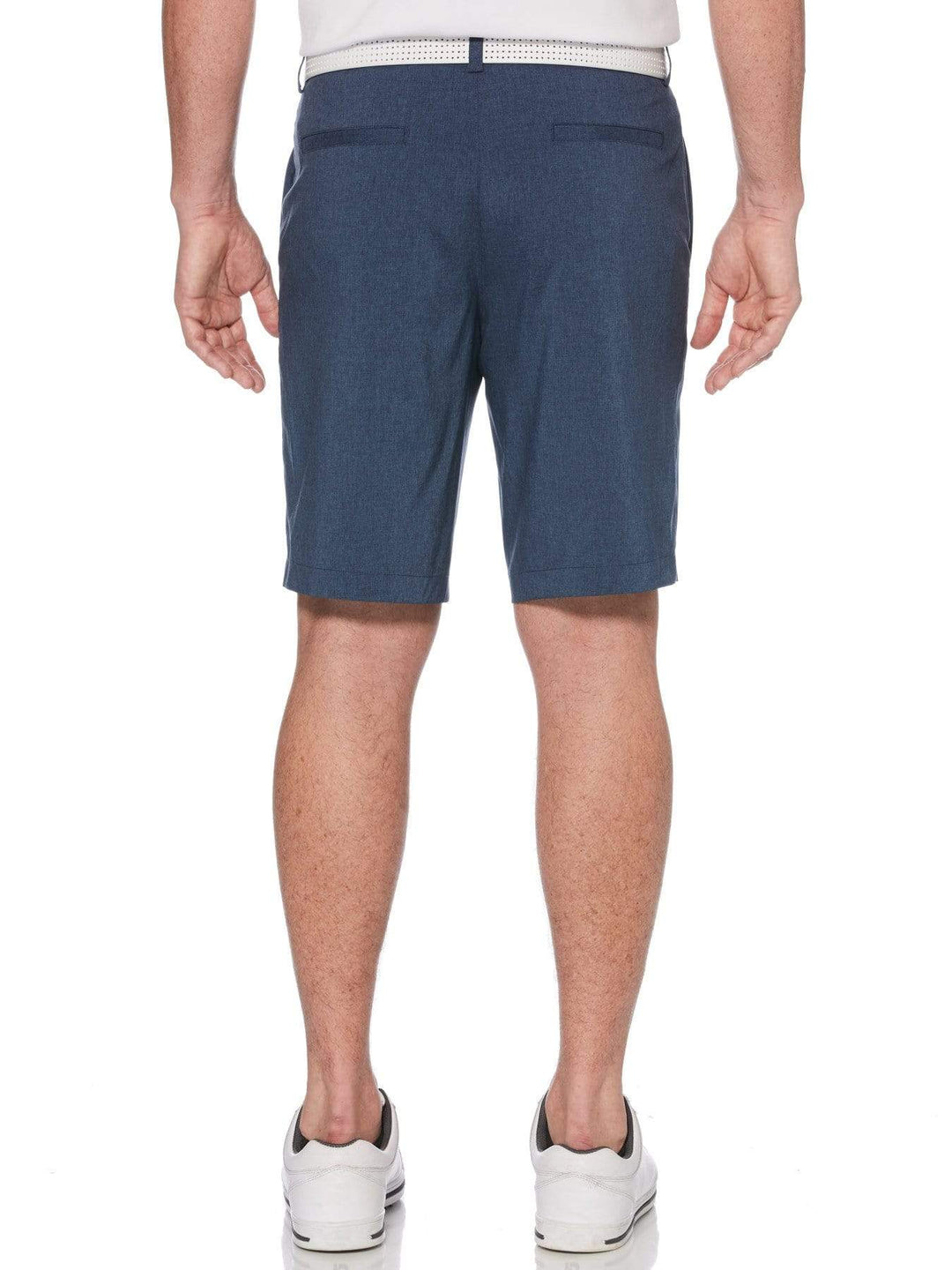 Big & Tall Flat Front Heather Golf Short With Active Waistband
