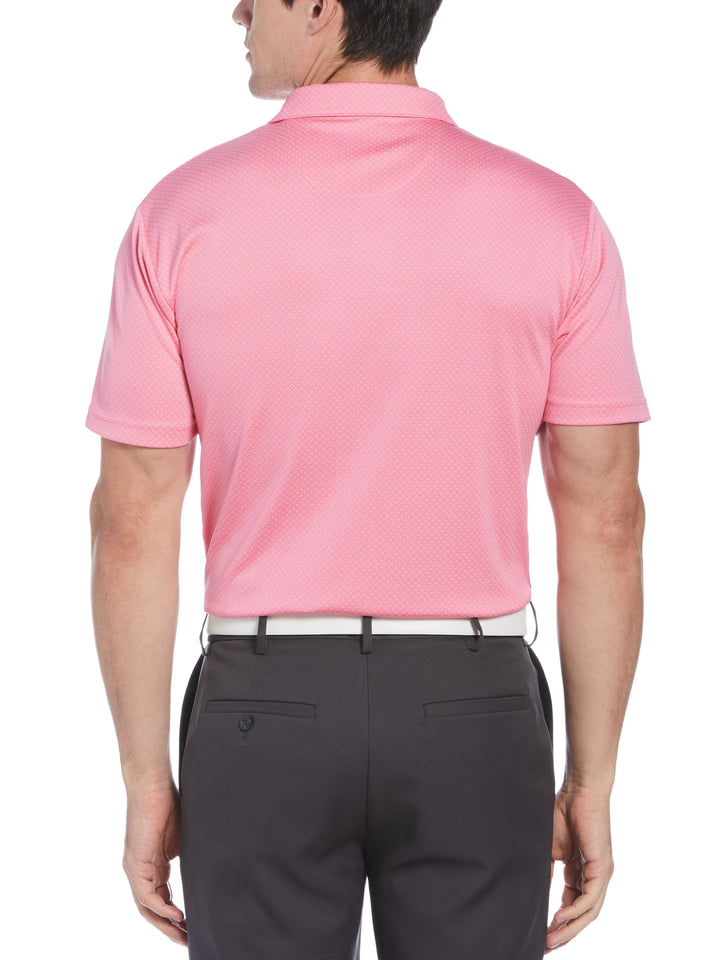 Big & Tall Micro Geo Jacquard Golf Polo