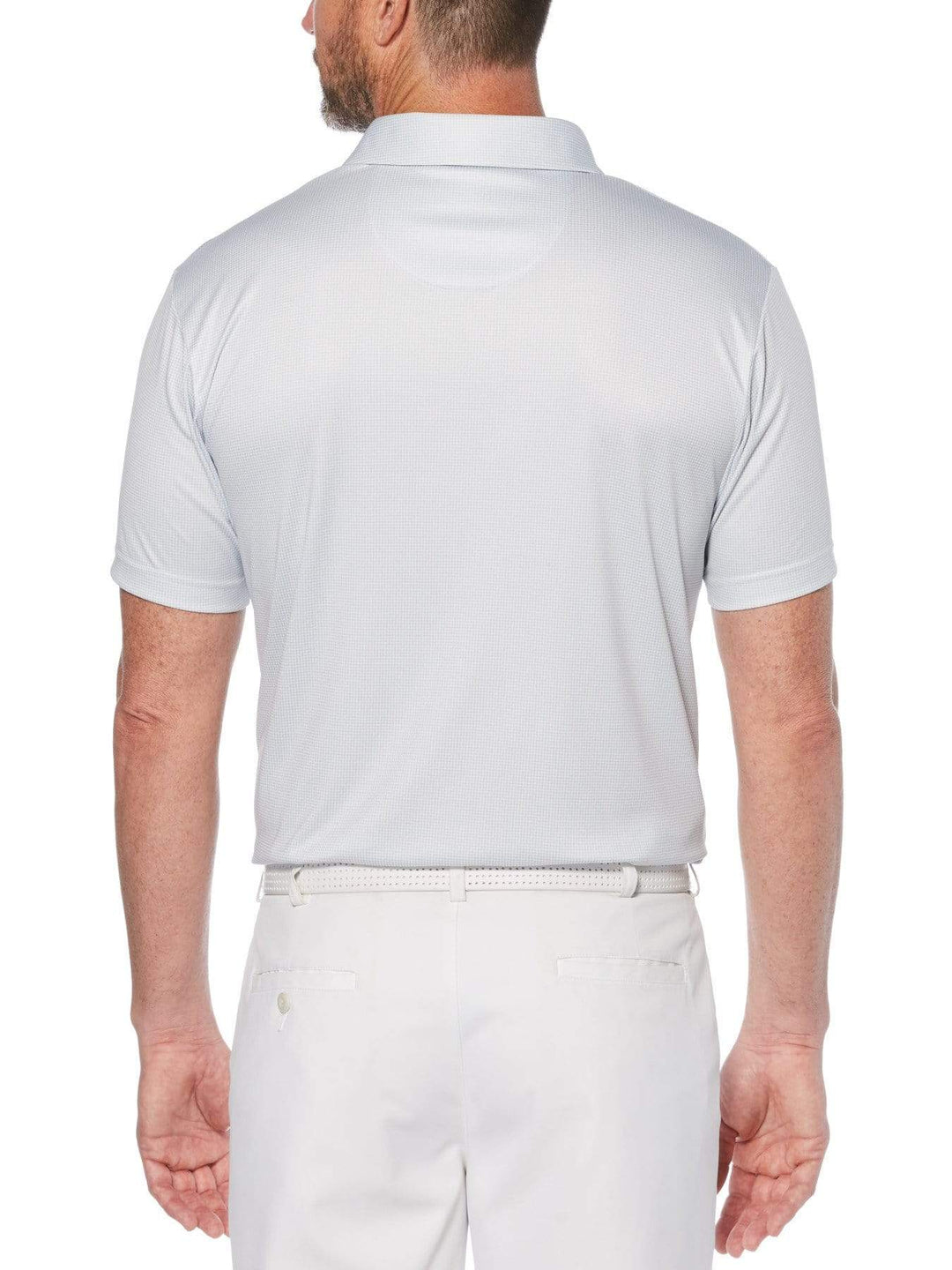 Big & Tall Mini Gingham Print Polo