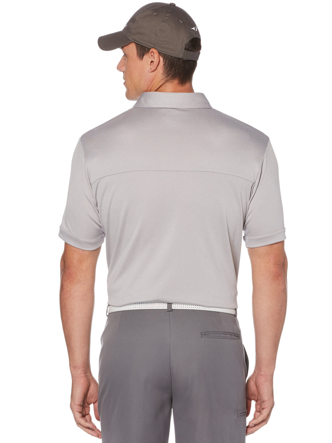 Big & Tall Twill Blocked Polo