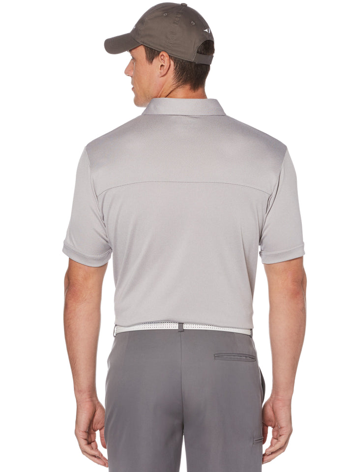 Big & Tall Twill Blocked Polo