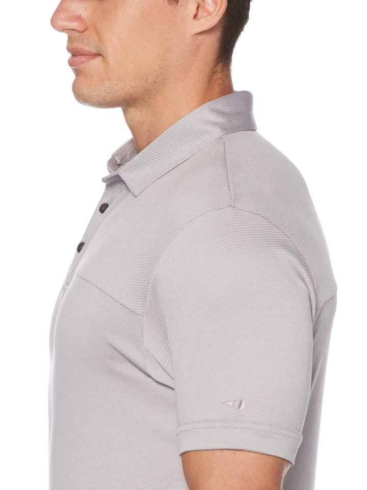 Big & Tall Twill Blocked Polo