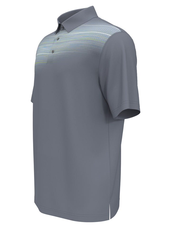 Boys Amplified Space Dye Golf Polo
