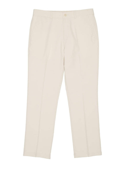 Boys Flat Front Solid Pant