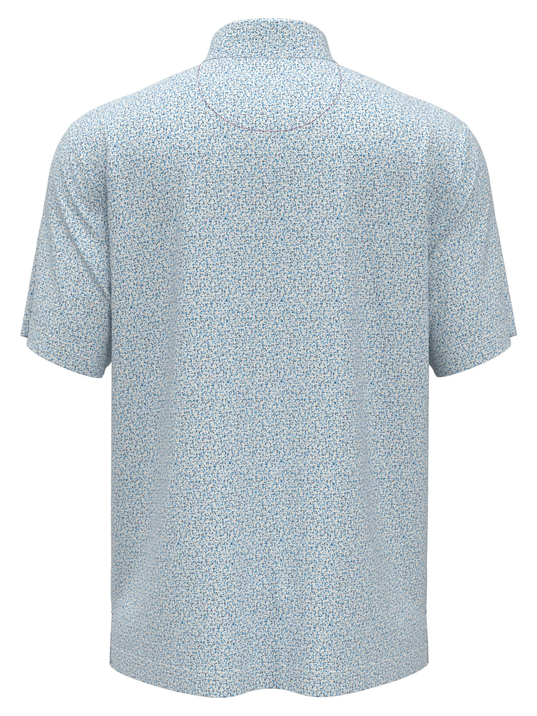 Boys Micro Geo Printed Golf Polo