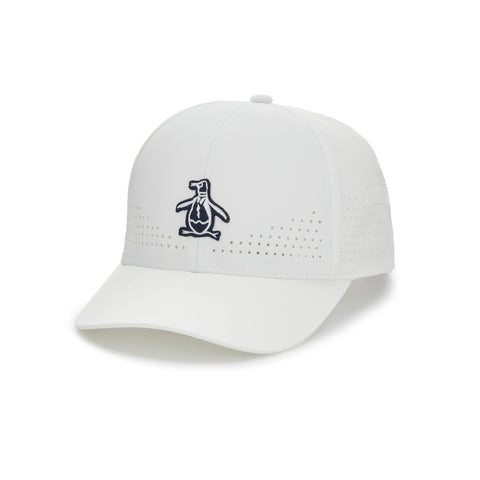 Country Club Perforated Golf Cap (Bright White) 