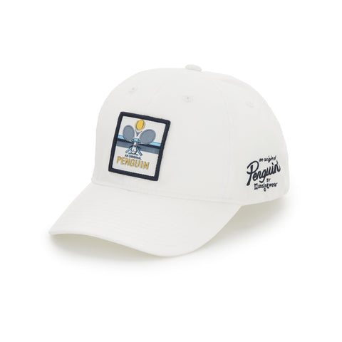 Cross Racket Hat (Bright White) 
