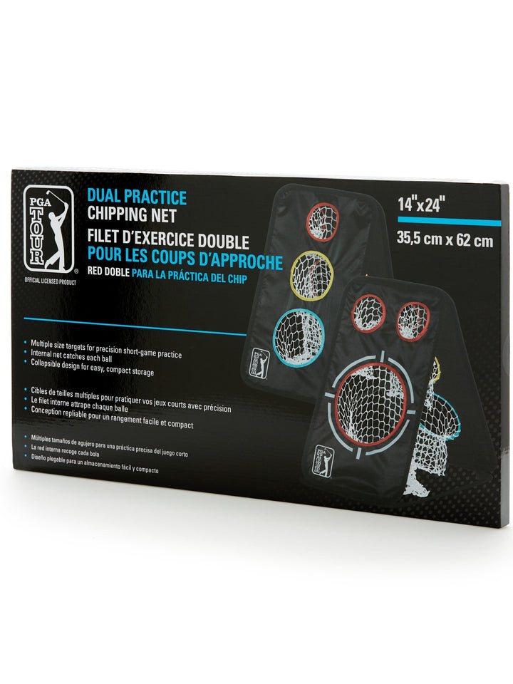 Dual Practice Golf Chipping Net (Caviar) 