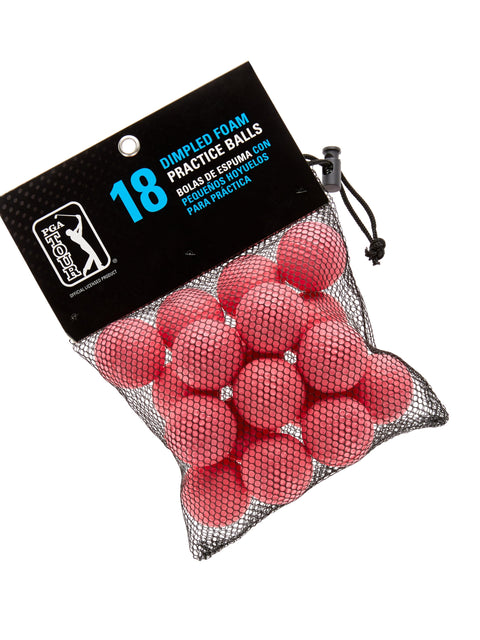 Foam Practice Golf Balls (Pink Carnation) 