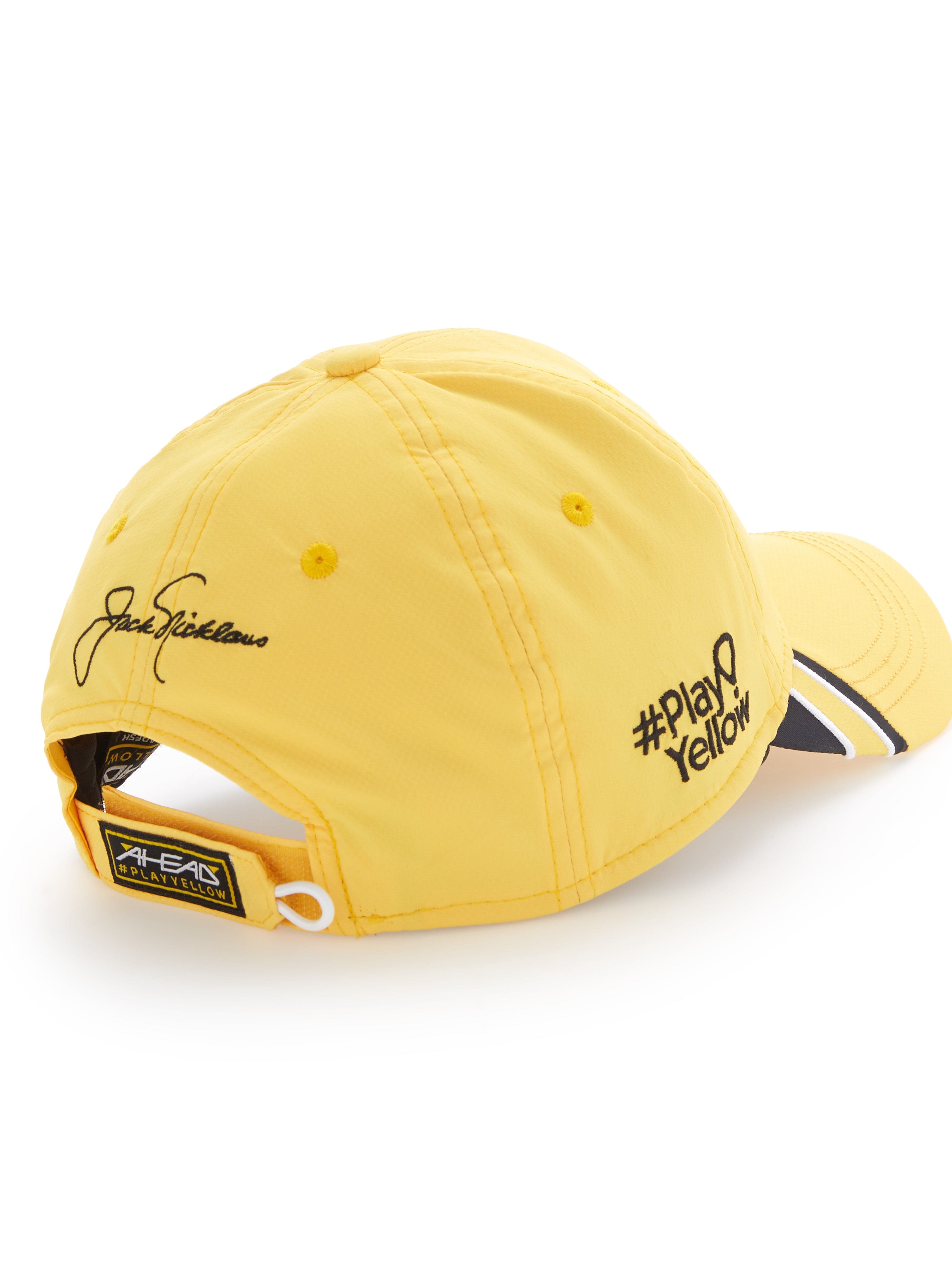 Jack Nicklaus Logo Golf Cap - Yellow – Golf Apparel Shop