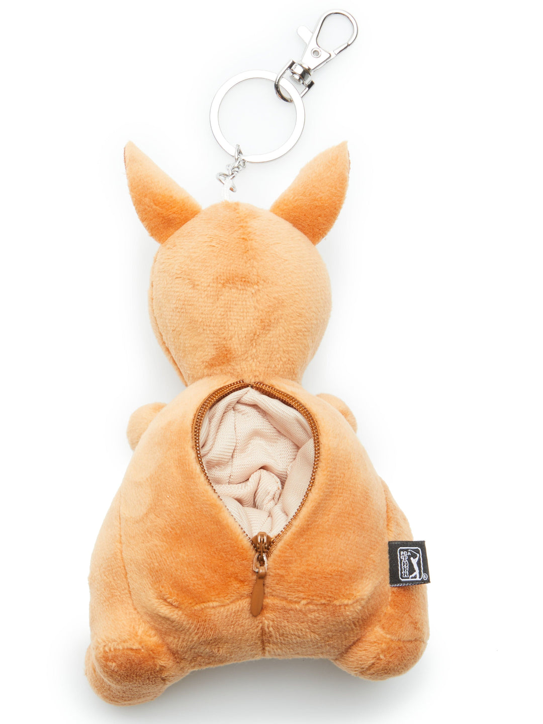 Kangaroo Golf Ball Pouch (Brown) 