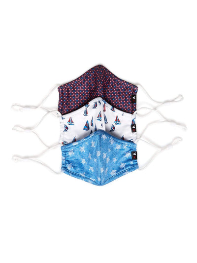 Kids 3 Pack Rounded Face Mask