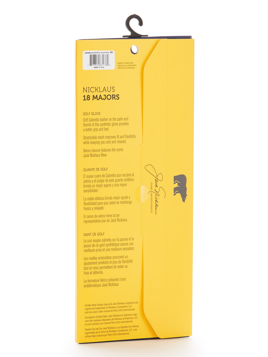 Men's 18 Majors Synthetic Glove - Left