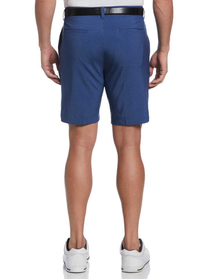 9" Check Print Short (True Navy) 