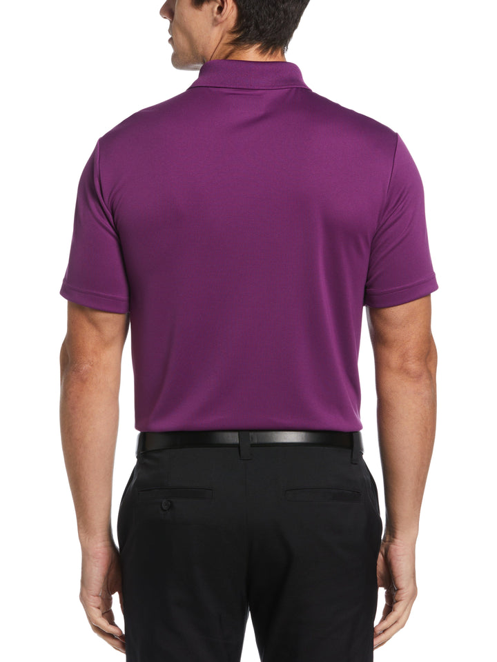 Airflux Solid Mesh Golf Polo (Grape Juice) 