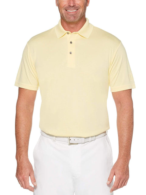 PGA TOUR Apparel Men's AirFlux™ Solid Golf Polo
