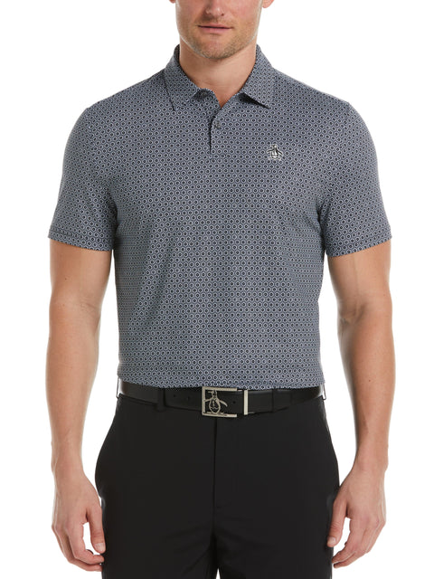 All Over Heritage Floral Geo Golf Print (Caviar) 