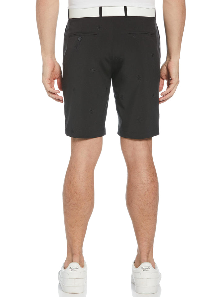 Men's Allover Embroidered Pete 9" Golf Short