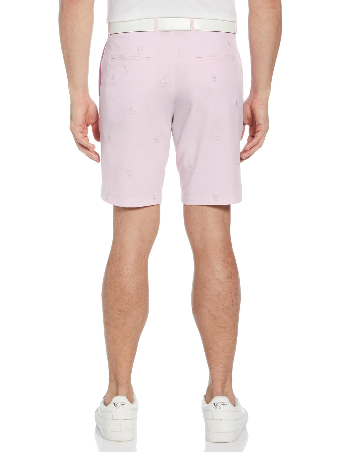 Men's Allover Embroidered Pete 9" Golf Short