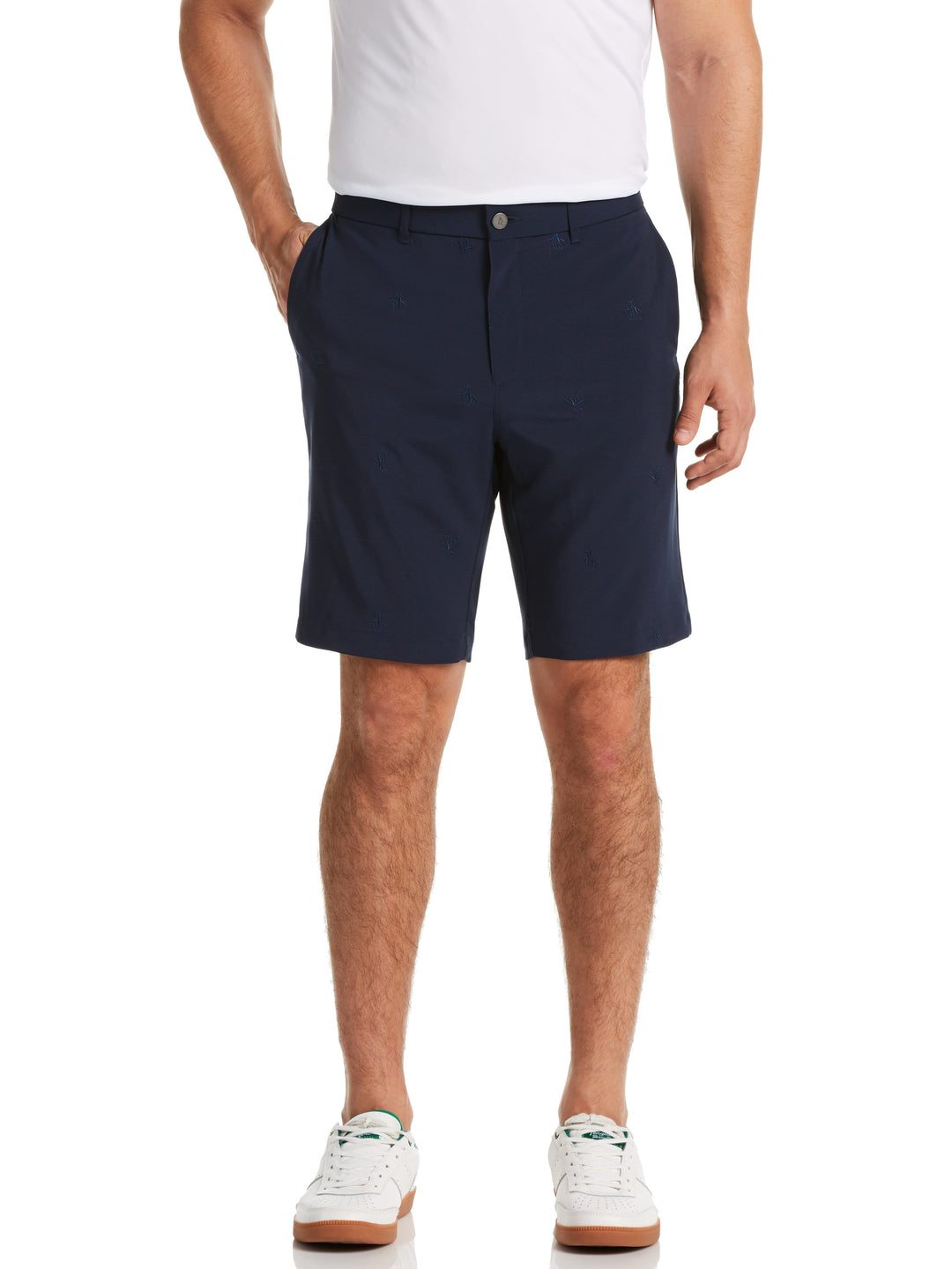Men's Allover Pete Embroidered Golf Short