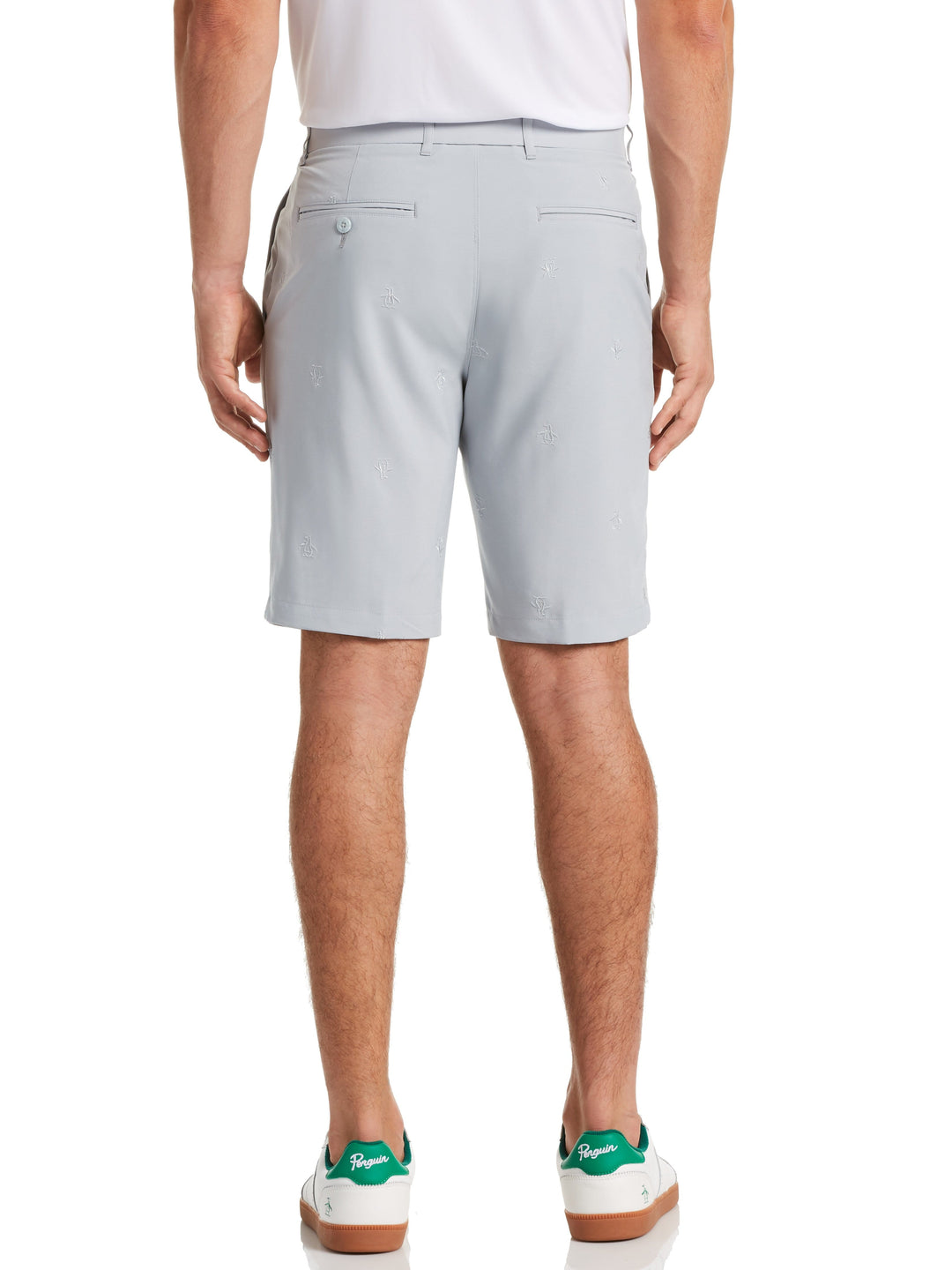 Men's Allover Pete Embroidered Golf Short