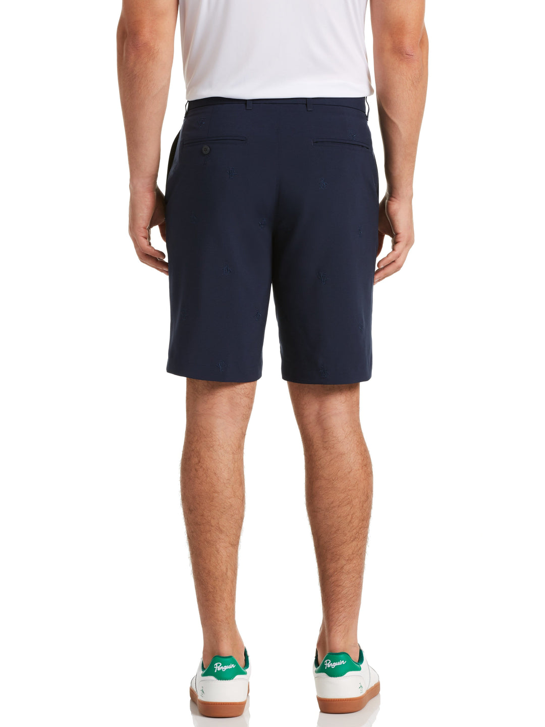 Men's Allover Pete Embroidered Golf Short