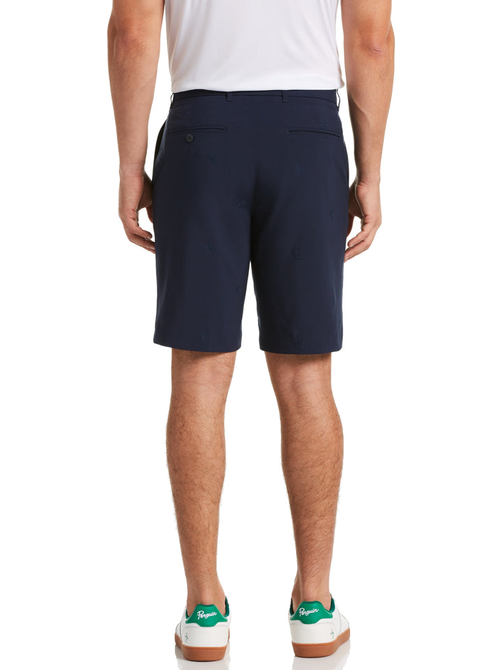 Men's Allover Pete Embroidered Golf Short