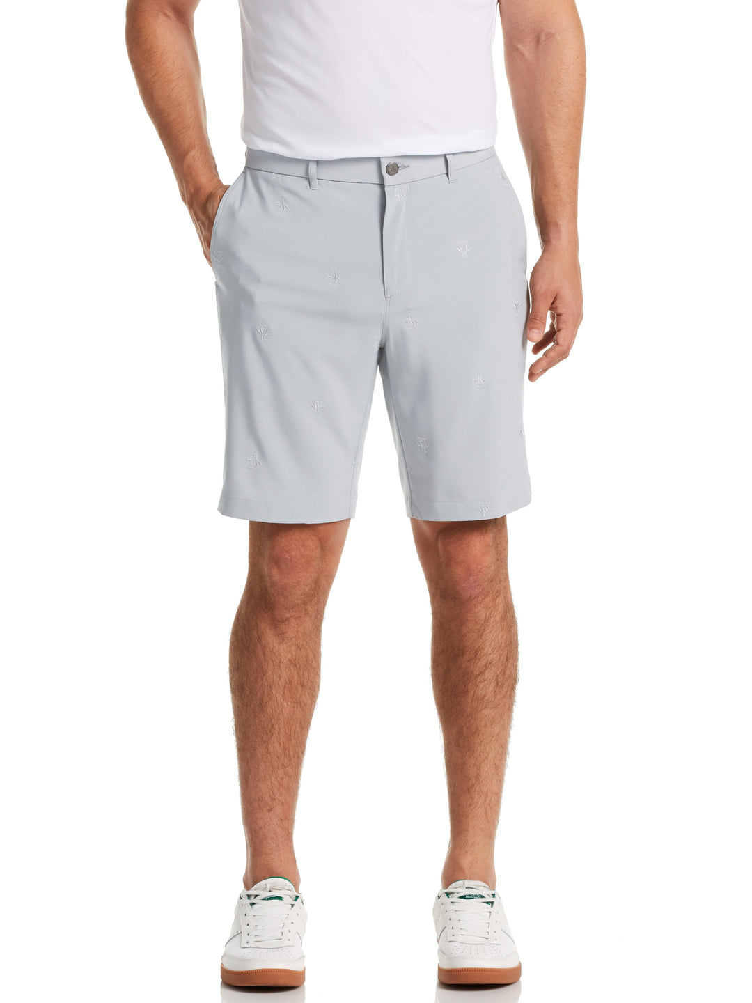 Men's Allover Pete Embroidered Golf Short