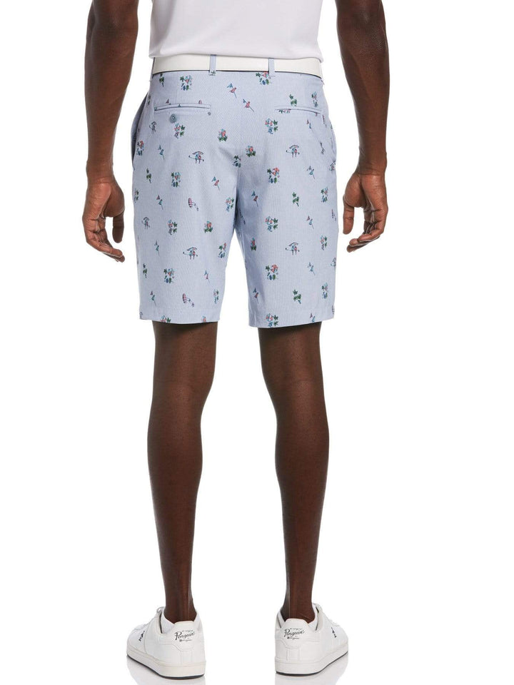 Men's Allover Print Golf Short