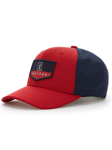 PGA TOUR Apparel Men's Americana Trucker Style Golf Hat