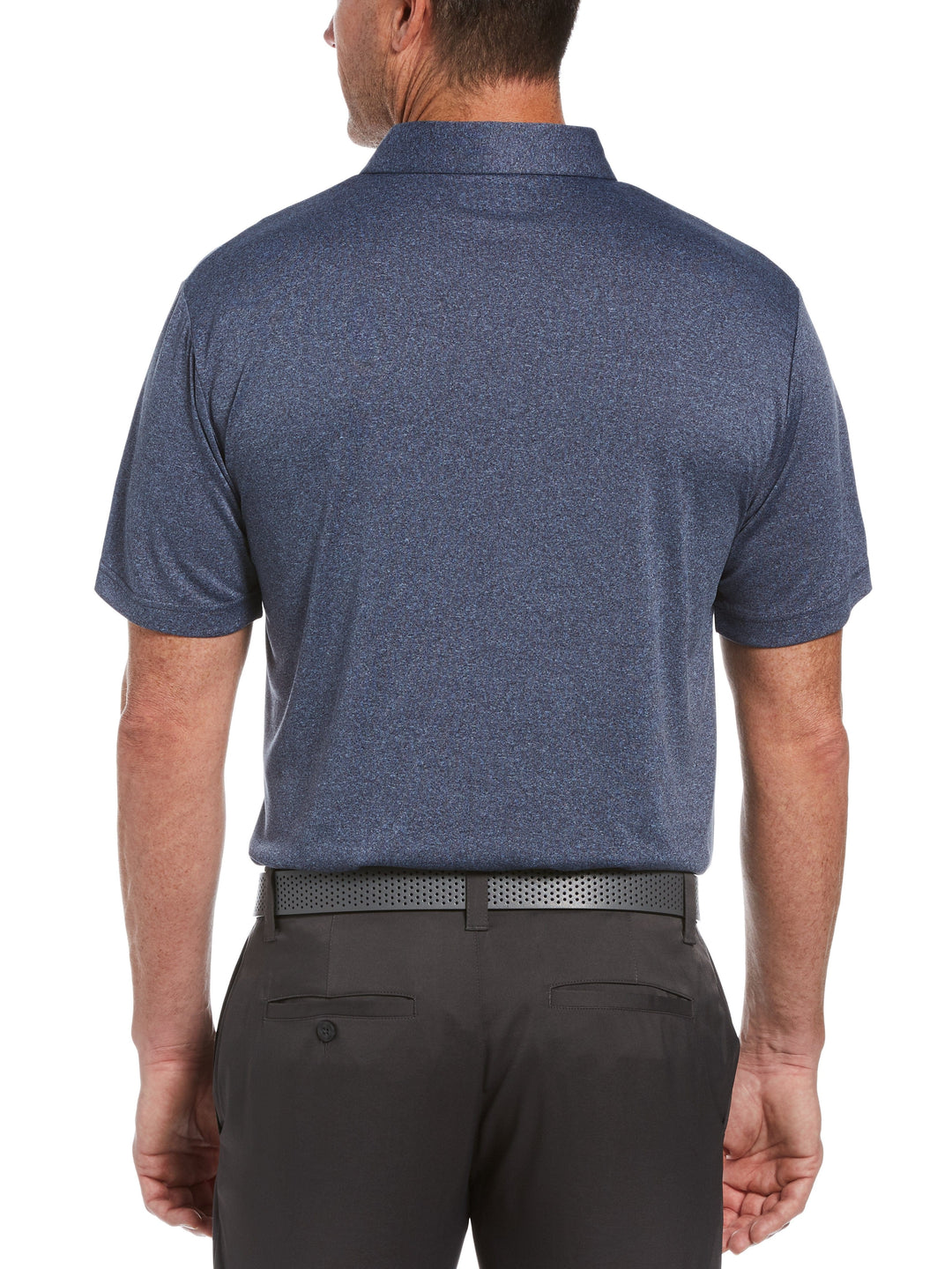 Men's Assymetrical Printed Polo