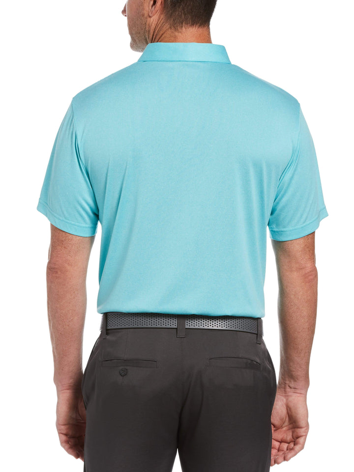 Men's Assymetrical Printed Polo