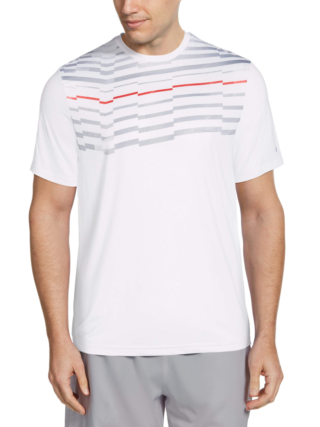 Men's Asymmetrical Printed Tee