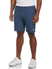Men's Athletic Printed Tennis Short