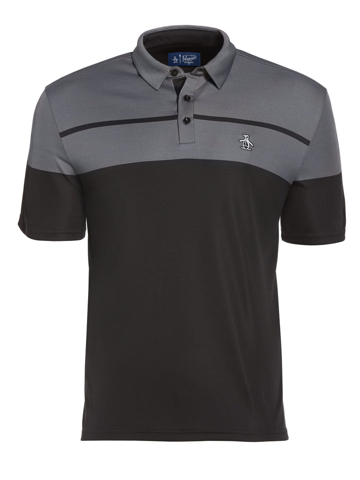 Men's Birdseye Block Golf Polo
