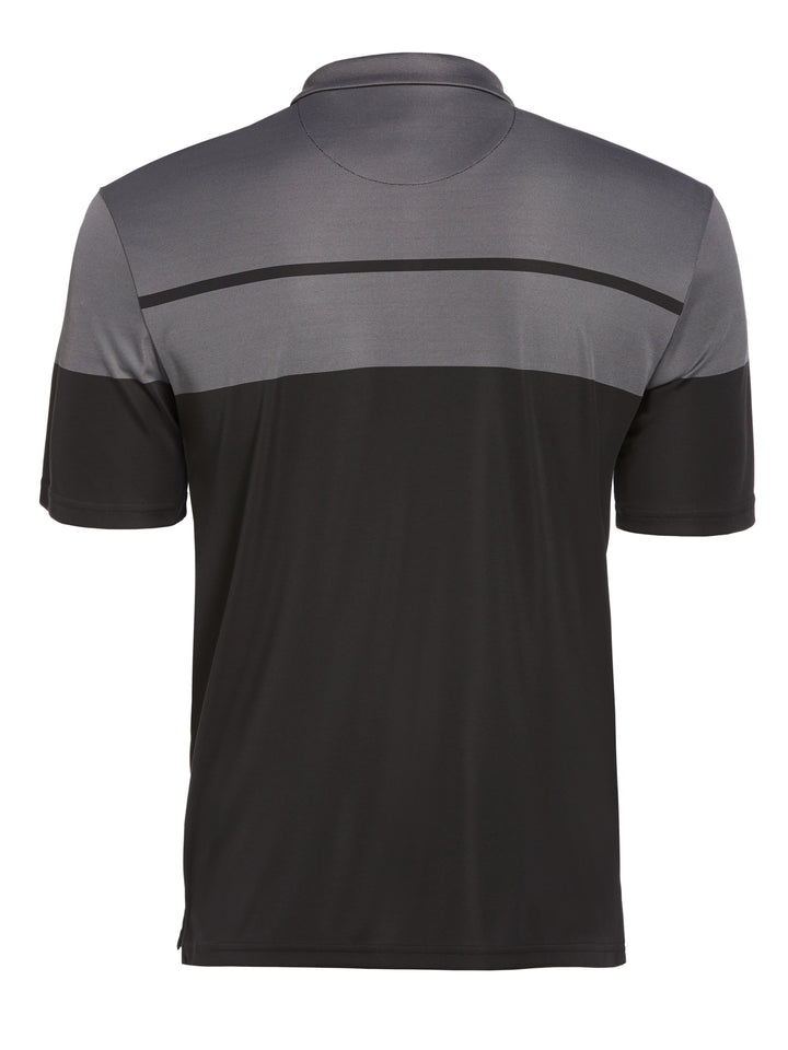 Men's Birdseye Block Golf Polo