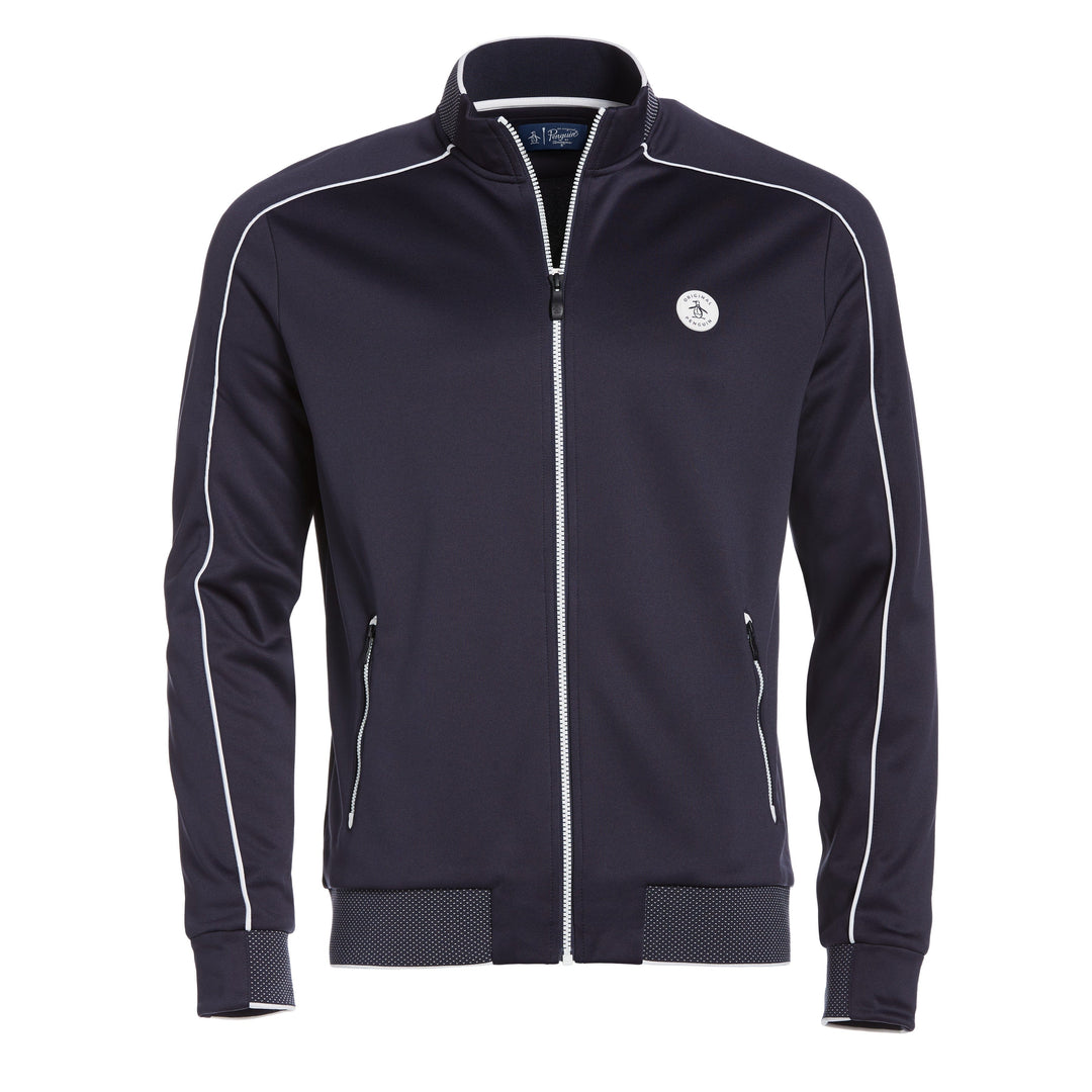Birdseye View Golf Track Jacket (Black Iris) 