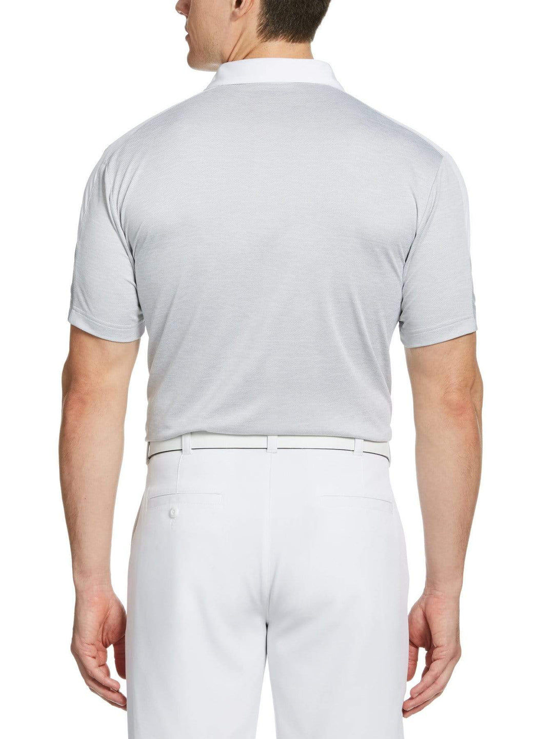 Men's Block Heather Polo
