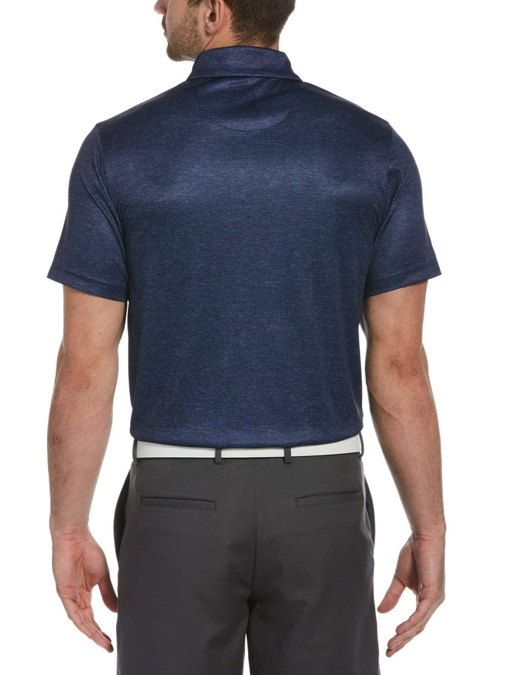Men's Bold Block Print Golf Polo