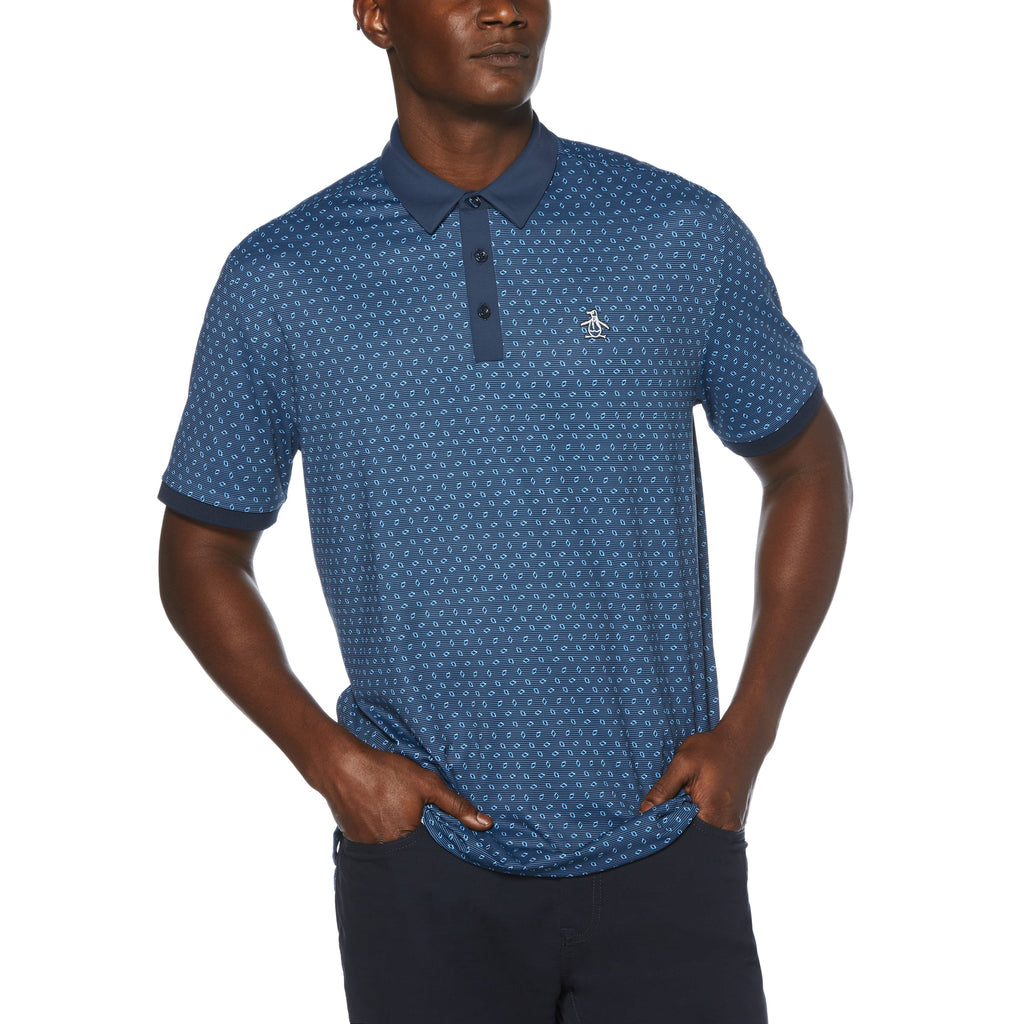 Bow Tie Dobby Golf Polo