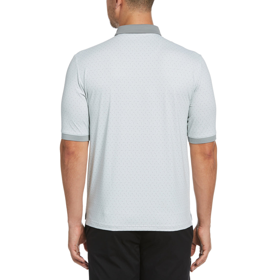 Bow-Tie Dobby Golf Polo (Pearl Blue) 