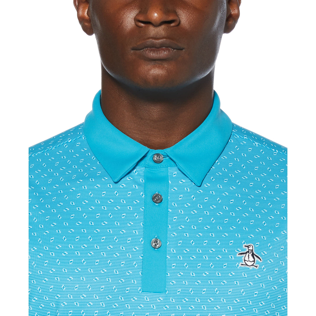 Bow-Tie Dobby Golf Polo (Caribbean Sea) 
