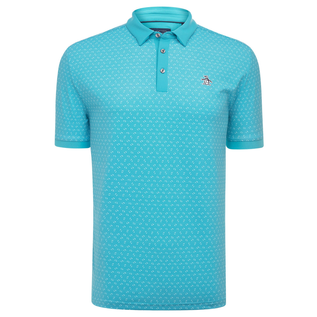 Bow-Tie Dobby Golf Polo (Caribbean Sea) 