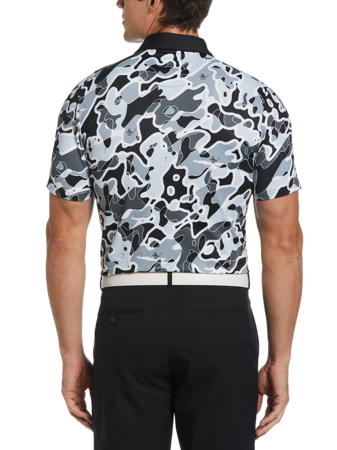 Men's Bunker Print Golf Polo Shirt
