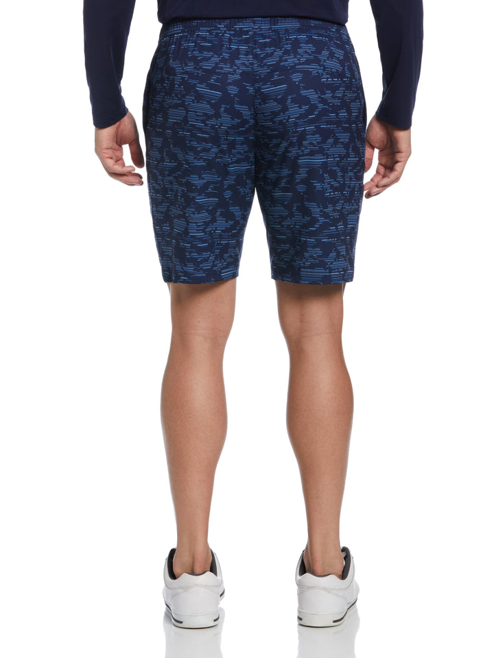 Camo Printed Tennis Short (Peacoat) 
