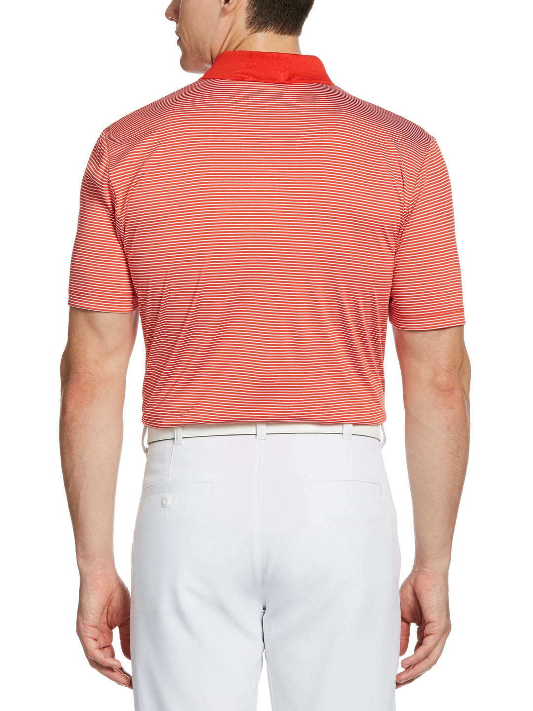 Men's Championship Stripe Polo With Rib Polo