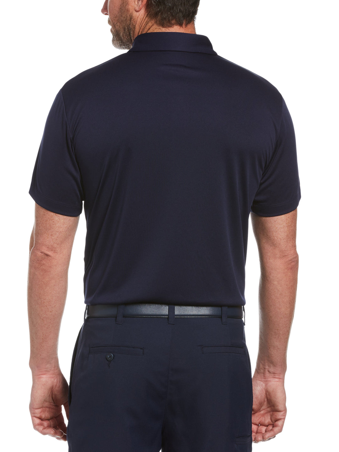 Men's Chest Block Golf Polo with Piping