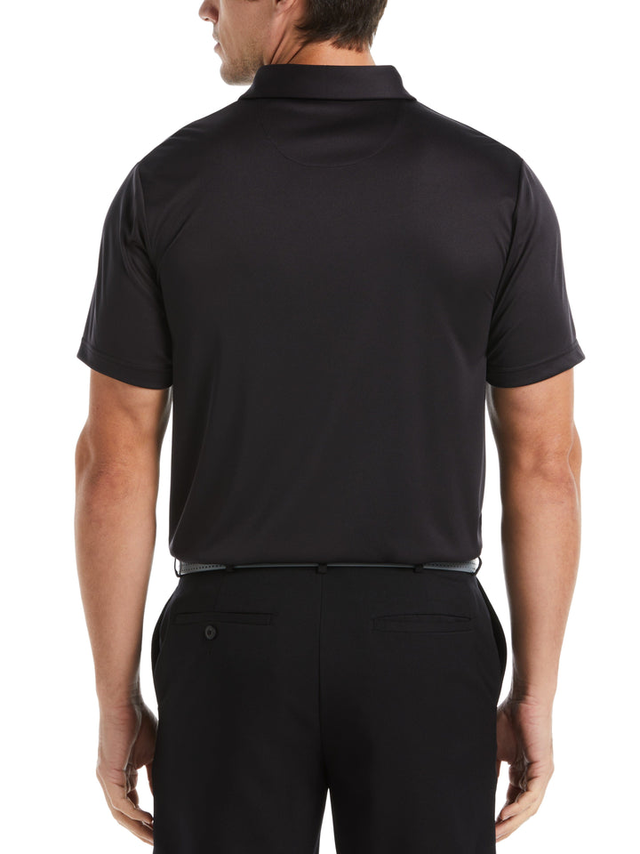 Chest Stripe Golf Polo (Caviar) 